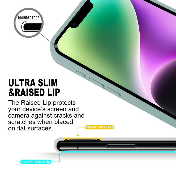 Avelena | iPhone 15 GOOSPERY SILIKON Seidenweich TPU Handyhülle - Hellgrün
