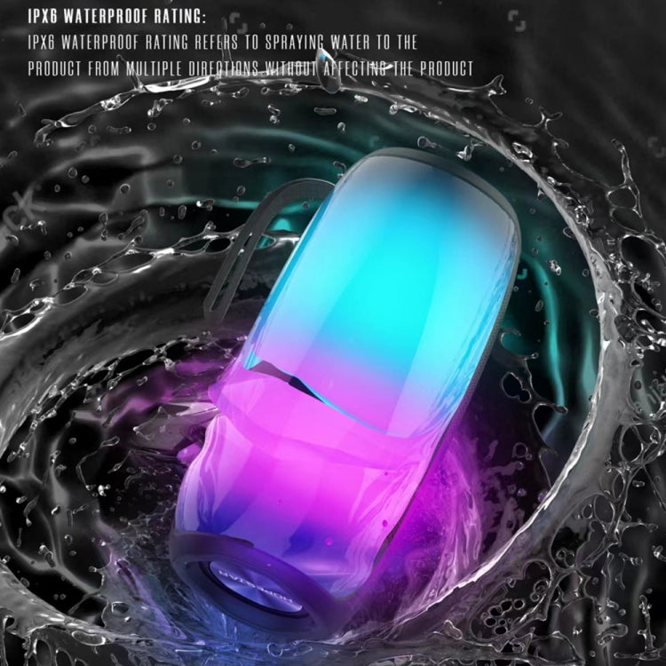 Avelena | HOPESTAR P40 Pro IPX6 Wasserdicht RGB Licht Tragbarer Bluetooth Lautsprecher (Arme Grün)