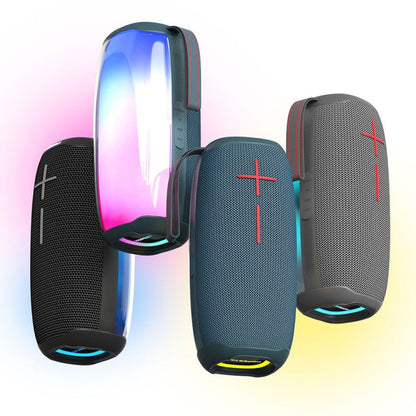 Avelena | HOPESTAR P50 IPX6 wasserdicht tragbarer RGB-Licht Bluetooth Lautsprecher (Blau)