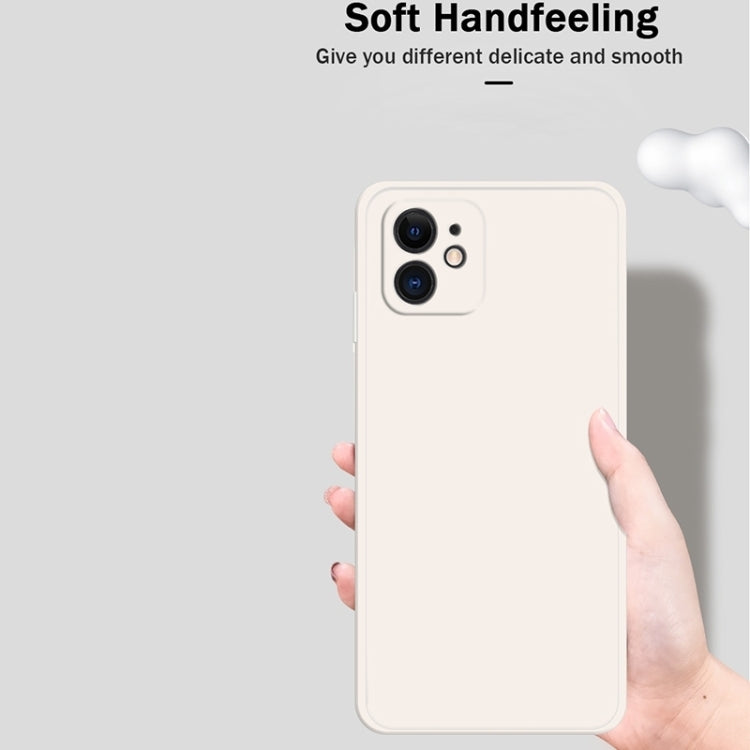 Avelena | iPhone 15 Imitation Liquid Silicone Handyhülle - Schwarz