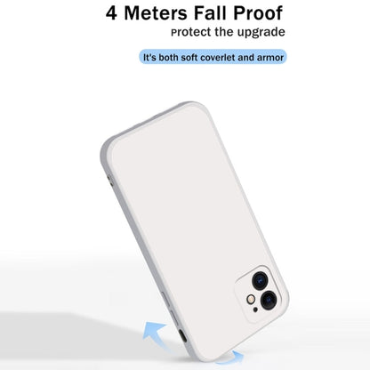 Avelena | iPhone 15 Imitation Liquid Silicone Handyhülle - Schwarz