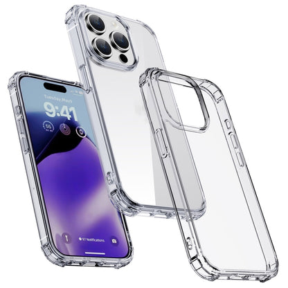Avelena | Iphone 15 Pro Ipaky Crystal Clear Series Stoßfeste Pc + Tpu Schutztelefonhülle - Transparent