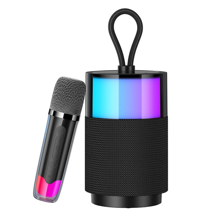 Avelena | USAMS US-YX013 Sound Element Serie Bluetooth Lautsprecher mit Mikrofon (Schwarz)