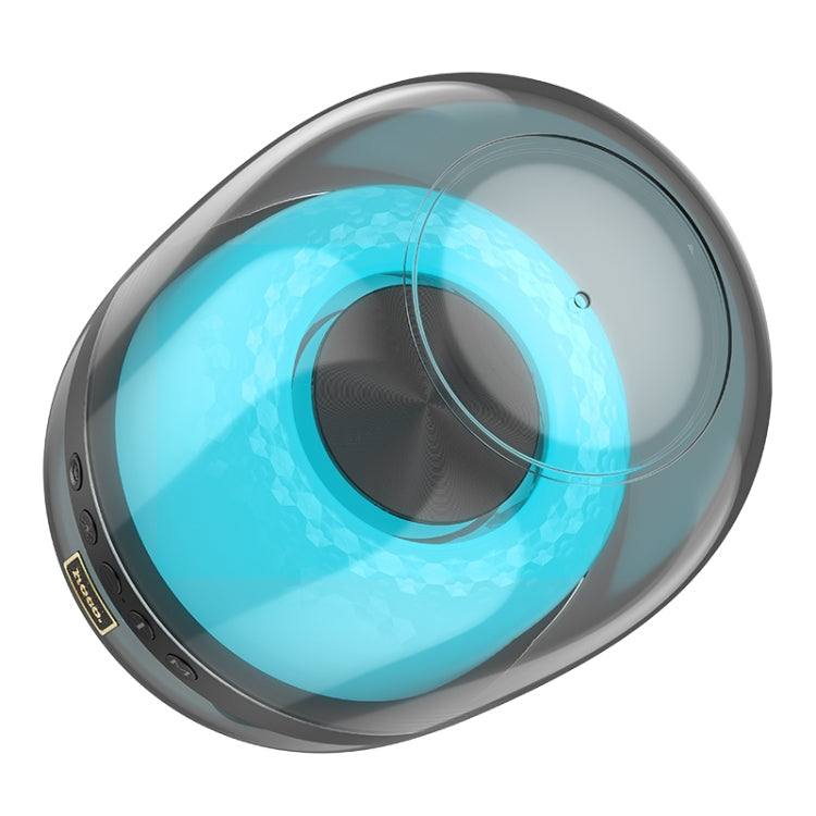Avelena | hoco BS58 Kristall Bunt Leuchtend Bluetooth 5.1 Lautsprecher (Schwarz)