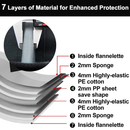 Avelena | Cwatcun D67 Crossbody Kamera Tasche Fotografie Objektiv Schultertasche, Größe: 22 x 15 x 15cm S(Black)