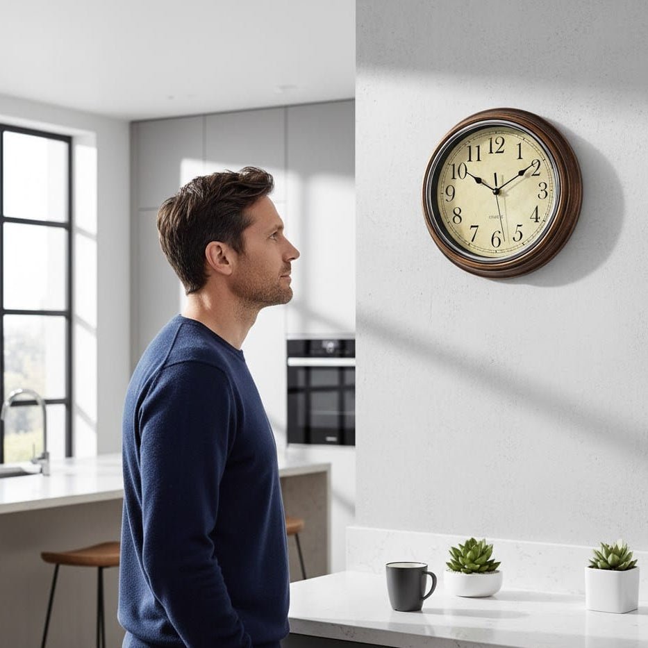 Avelena | Zeitlose Wanduhr mit elegantem Design