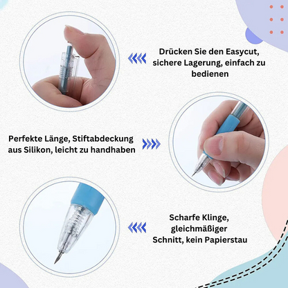 Avelena | ScharfeScheibe Keramik-Kugelschreiber-Messer