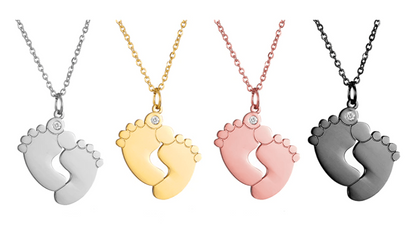 Avelena | Eigens Definiertes Baby Feet Halskette