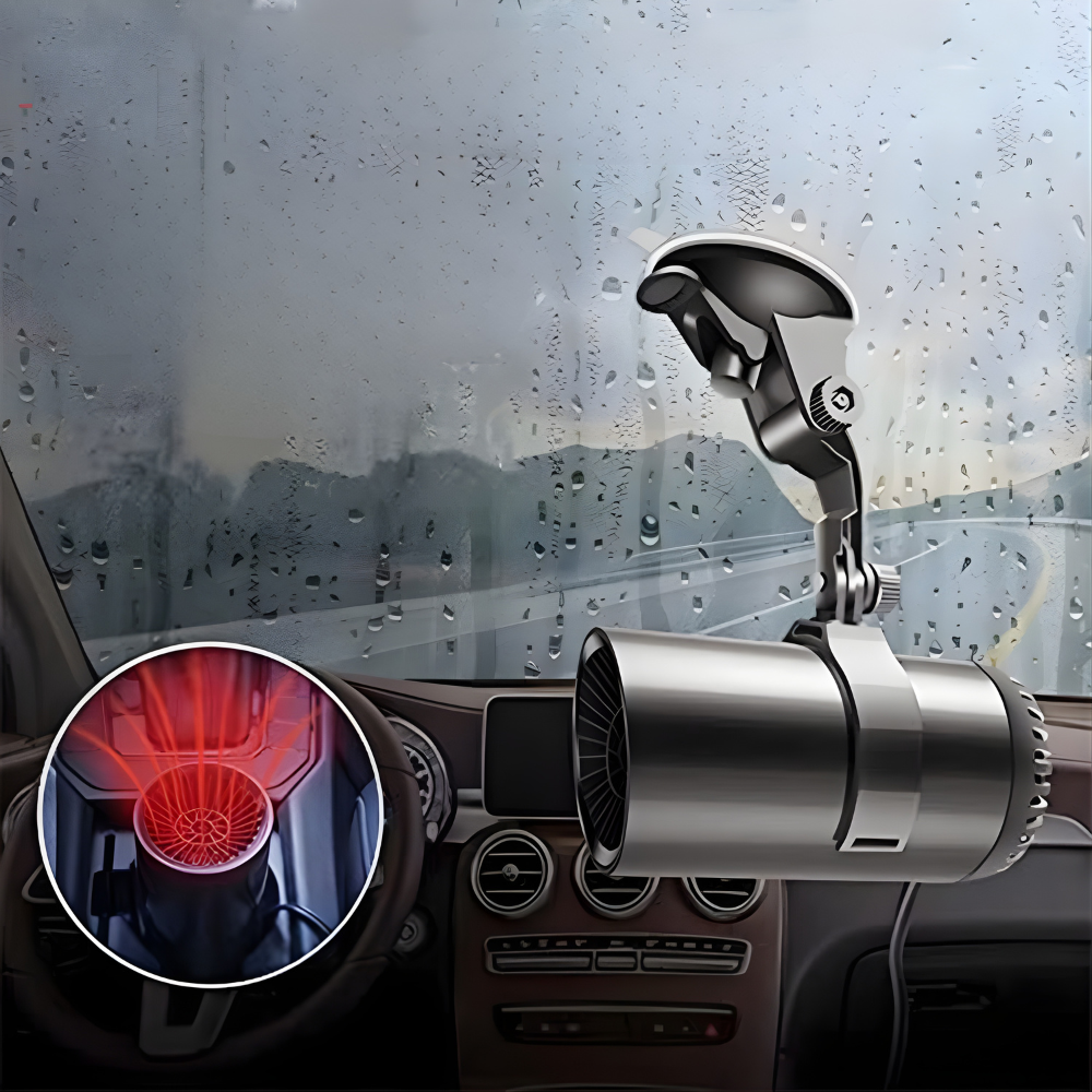 Avelena | Electric Space Heater Portable 12V Car Defroster Fan Heater