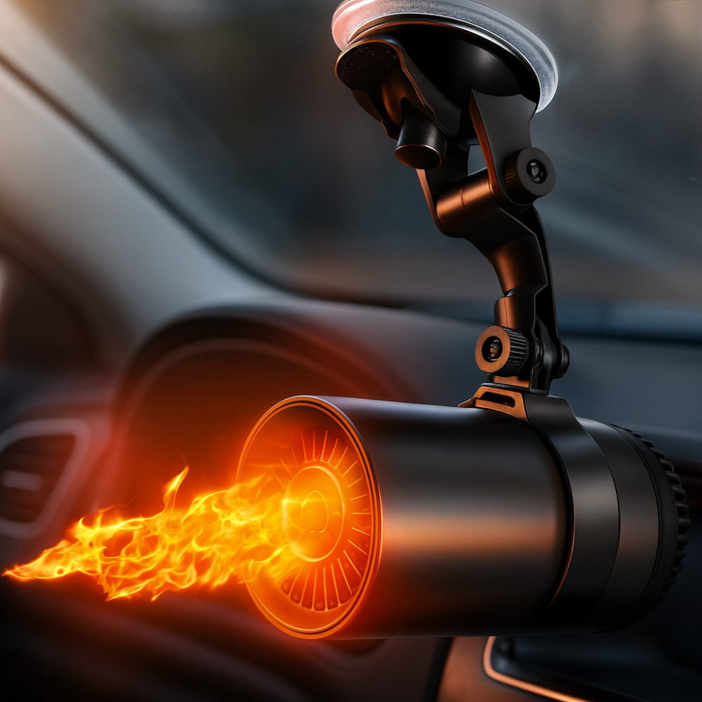 Avelena | Electric Space Heater Portable 12V Car Defroster Fan Heater