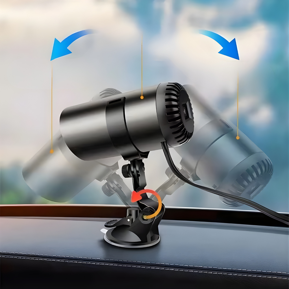 Avelena | Electric Space Heater Portable 12V Car Defroster Fan Heater