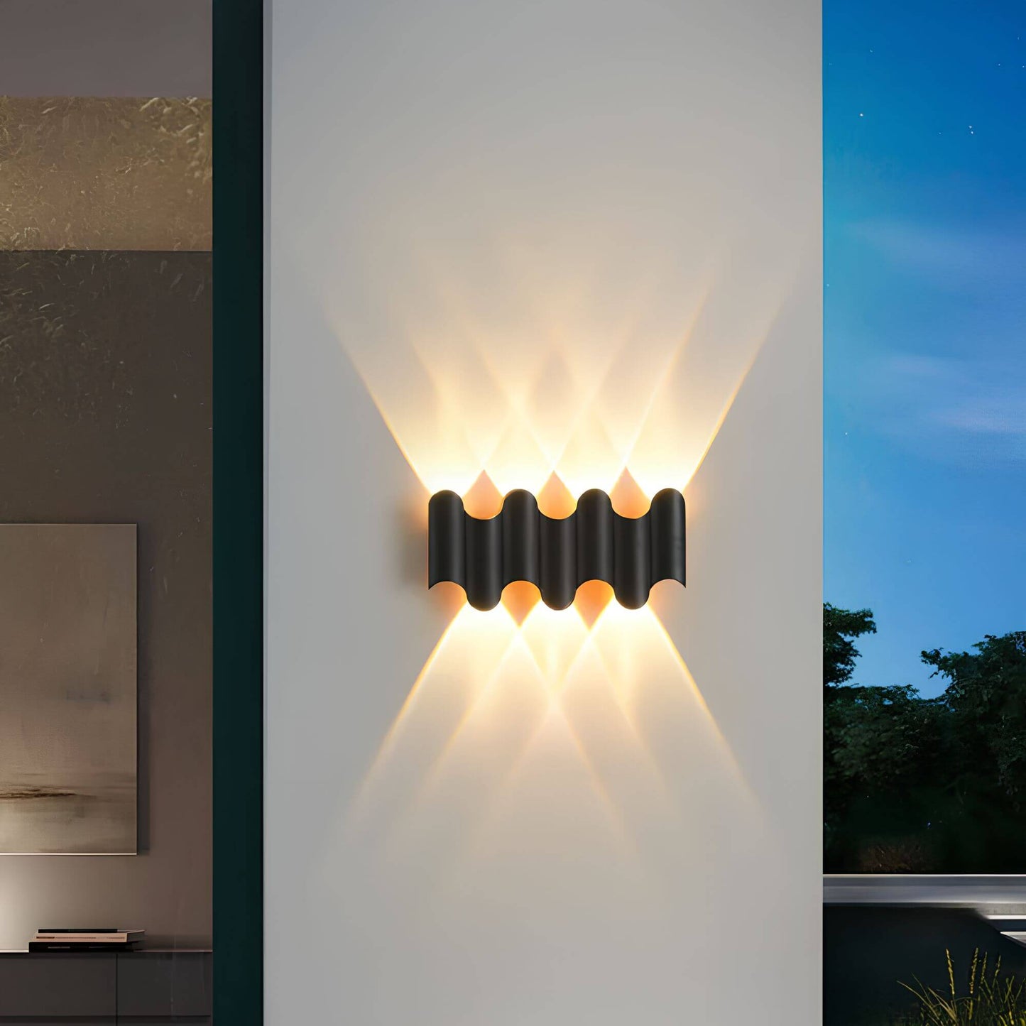 Avelena | Aluminium Wandlampe