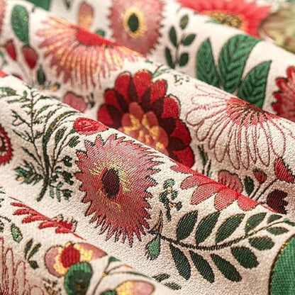 Avelena | Bestickte Florale Quasten Tischläufer