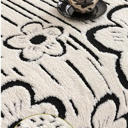 Avelena | Bestickte Blumenweiche Sofabezug