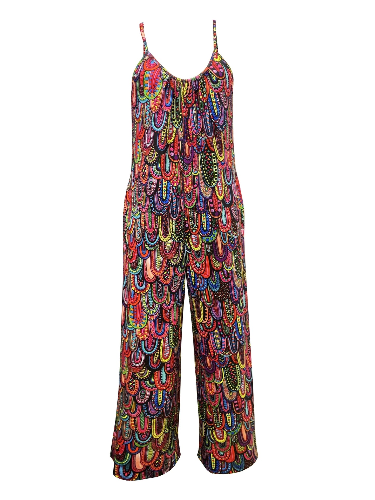 Avelena | Locker Sitzender Sommerlicher Jumpsuit Damen