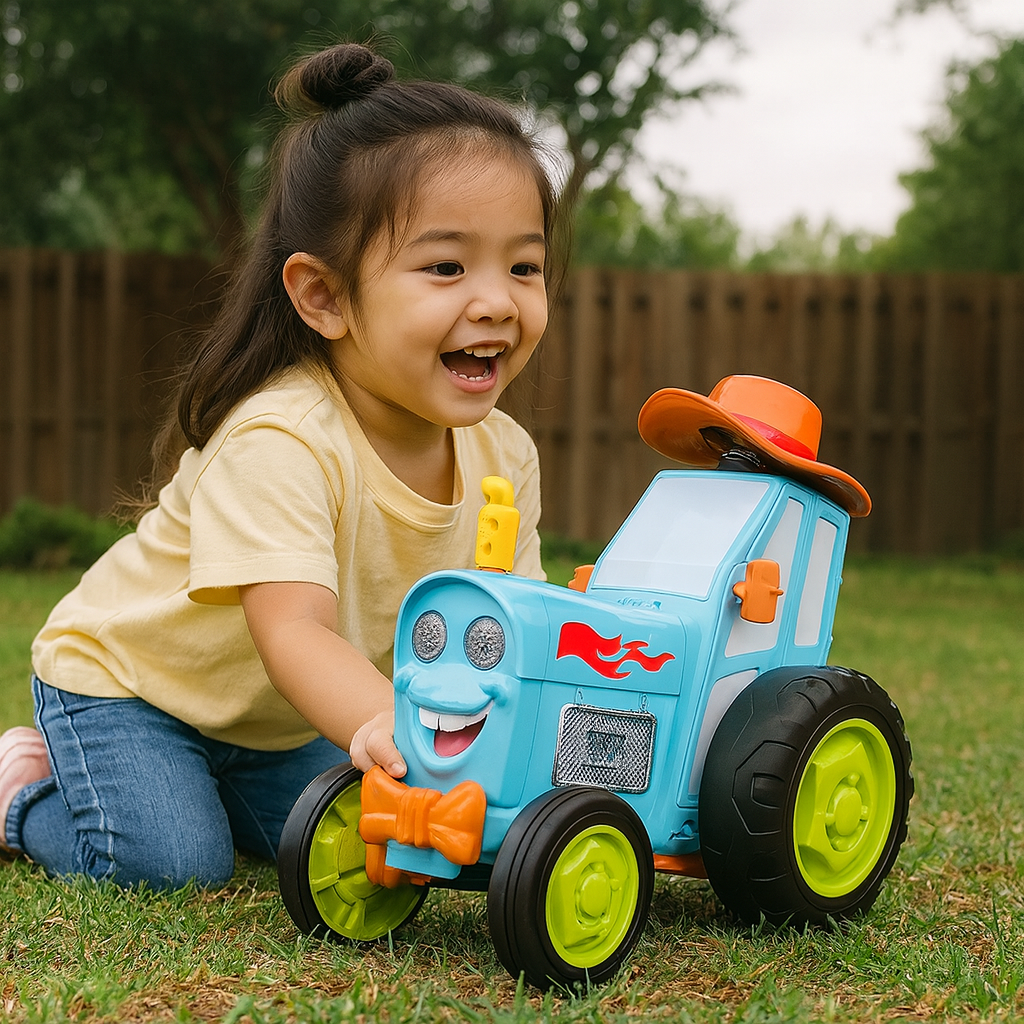 Avelena | Fernbedienungsauto Grünes Plastik Stuntspielzeug