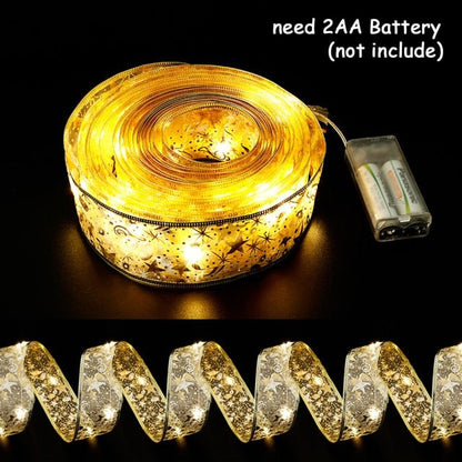 Avelena | Doppelstufige LED-Lichterkette für Weihnachtsbäume