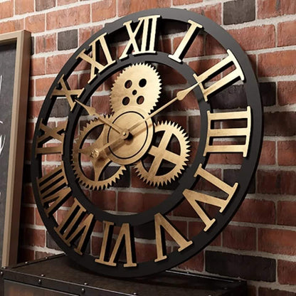 Avelena | Vintage Gear Pocket Wanduhr