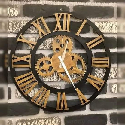 Avelena | Vintage Gear Pocket Wanduhr