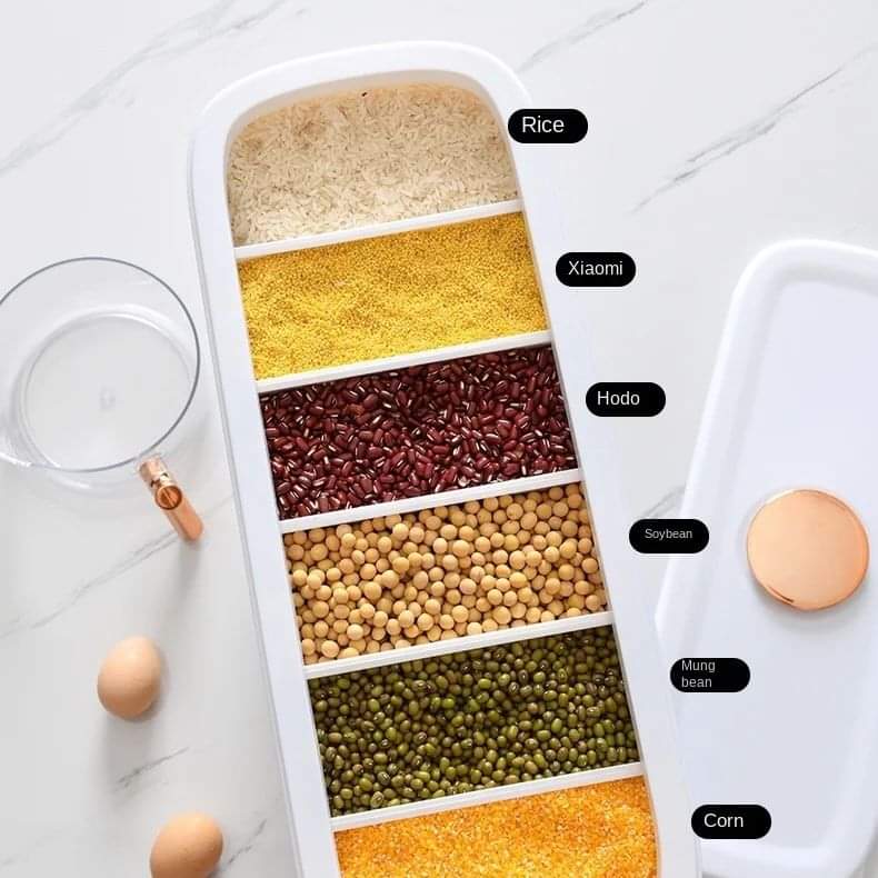 Avelena | 12kgs Sechs-Punkte-Müsli-Aufbewahrungsbox