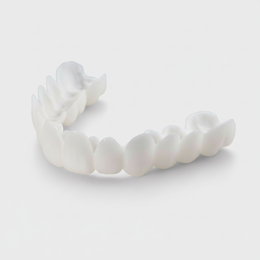 Avelena | SnapLock Temporärer Zahnersatz | Thermoplastisch anformbar | BPA-freier medizinischer Kunststoff | Wiederverwendbar | Universalgröße