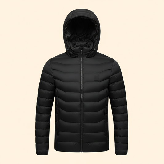 Avelena | Thermo-Pufferjacke Unisex | 21 Heizzonen | USB-Heizjacke