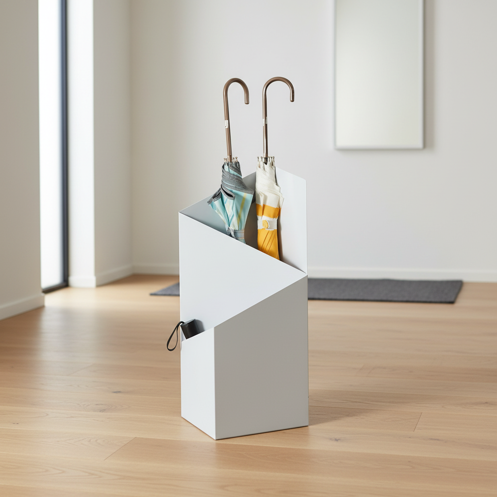 Avelena | DripFrame Regenschirmständer | Freistehend & Tropfschale | Metall