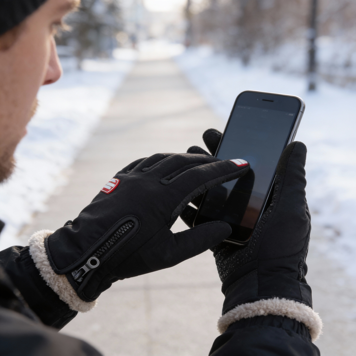Avelena | Beheizbare Handschuhe | Elektrisch, Touchscreen-kompatibel | Schwarz, Unisex