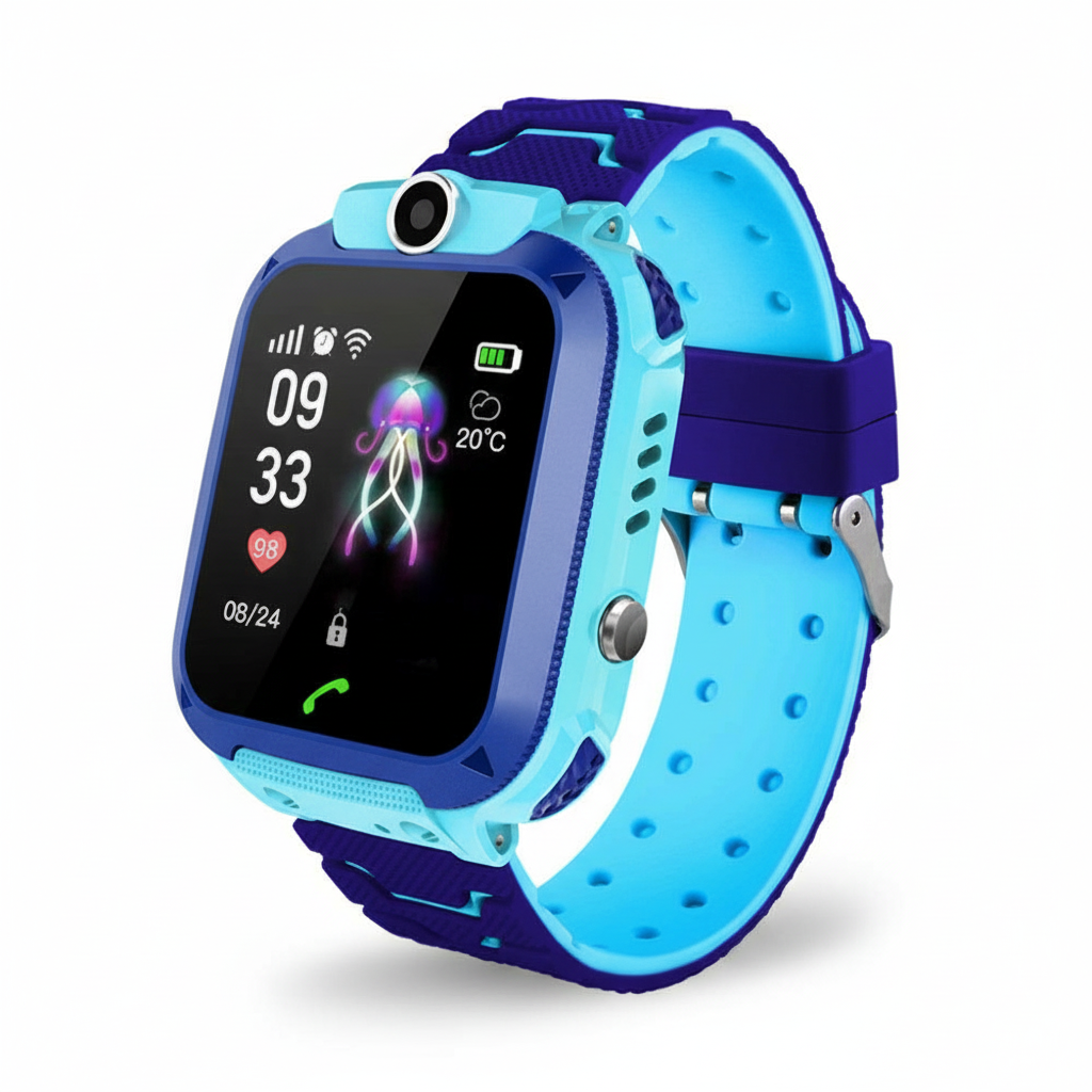 Avelena | Kinder-Smartwatch | GPS & SOS | IP67 Wasserdicht | Sprach- & Videoanrufe