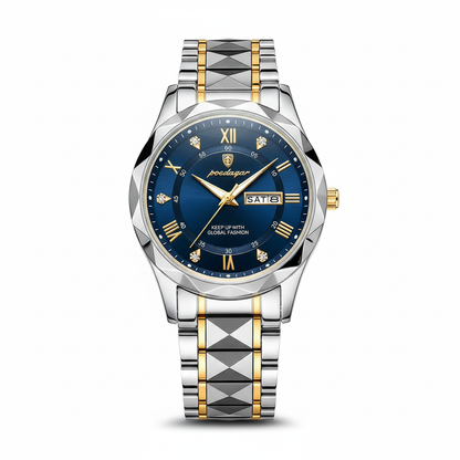 Avelena | Modell 615 – Herren-Armbanduhr 316L Edelstahl | 3 ATM Wasserdicht | MIYOTA Quarzwerk