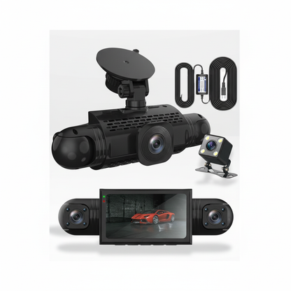 Avelena | DashGard Pro CX360 | 360° Dashcam Full HD | Front & Rückkamera
