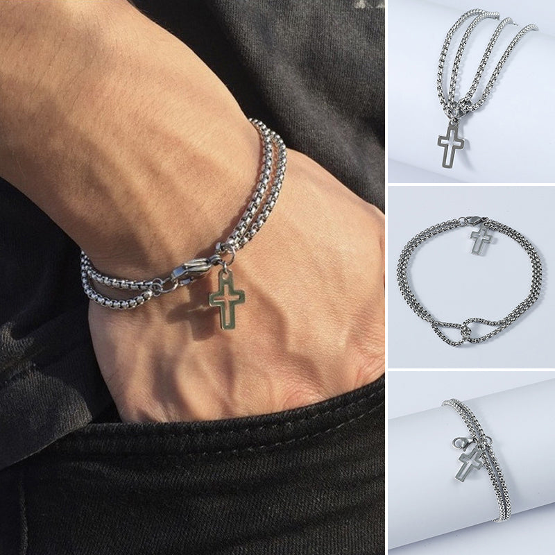 Avelena | Armband mit Kreuzausschnitt