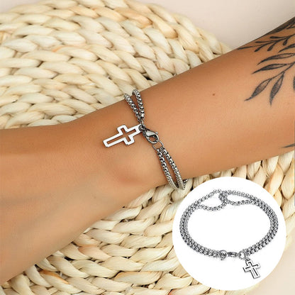 Avelena | Armband mit Kreuzausschnitt