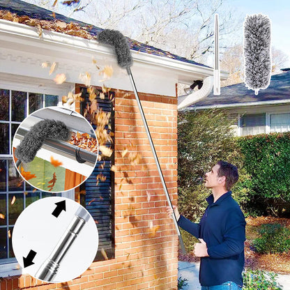 Avelena | Einziehbarer Staubbürsten-Staubwedel