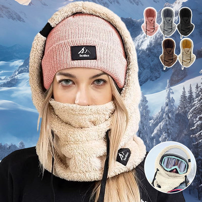 Avelena | 3-in-1 Wintermütze - Warm, winddicht und multifunktional