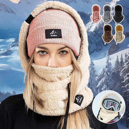 Avelena | 3-in-1 Wintermütze - Warm, winddicht und multifunktional