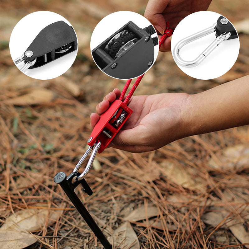 Avelena | Tragbares Verstellbares Fix Camping Seil