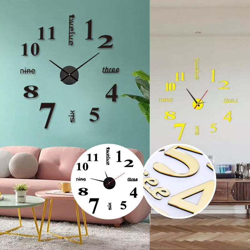 Avelena | Diy Schlagfreie Wanduhr
