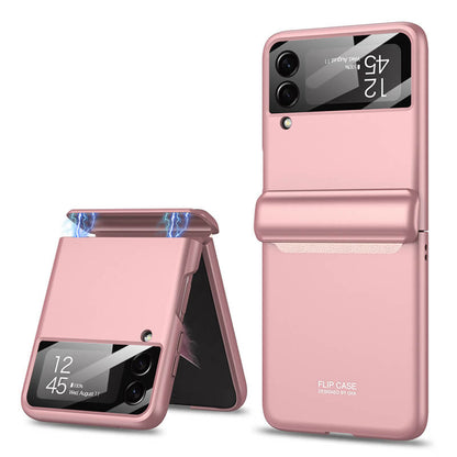 Avelena | Luxuriöse Magnetische All-Inclusive-Drop-Schutzcover für Samsung Galaxy Z Flip 3/4
