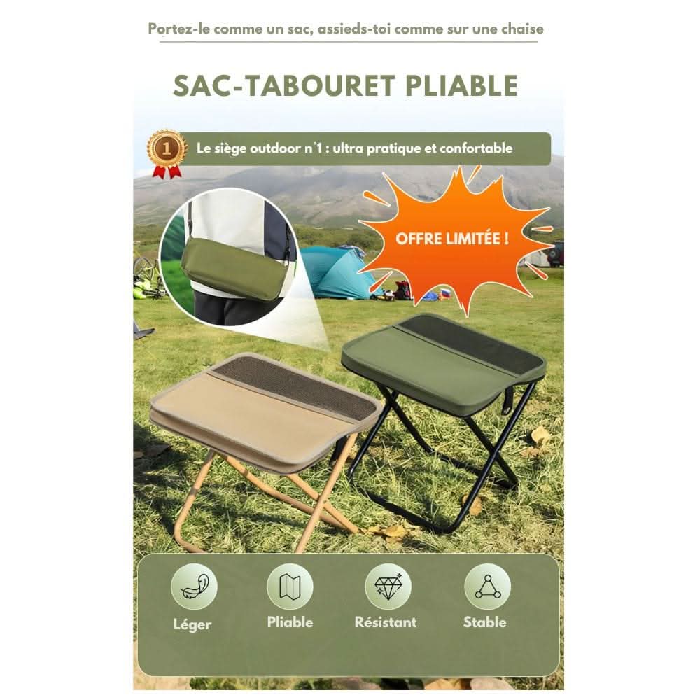 Avelena |  2-in-1 Stuhl Tasche - wasserdichte Klappstuhl & Rucksack für Outdoor-Abenteuer
