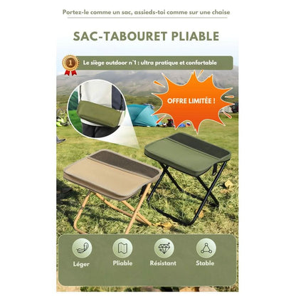 Avelena |  2-in-1 Stuhl Tasche - wasserdichte Klappstuhl & Rucksack für Outdoor-Abenteuer