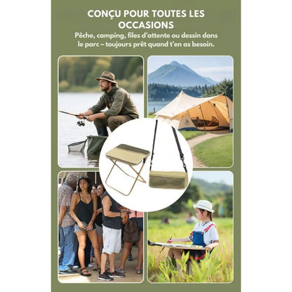 Avelena |  2-in-1 Stuhl Tasche - wasserdichte Klappstuhl & Rucksack für Outdoor-Abenteuer