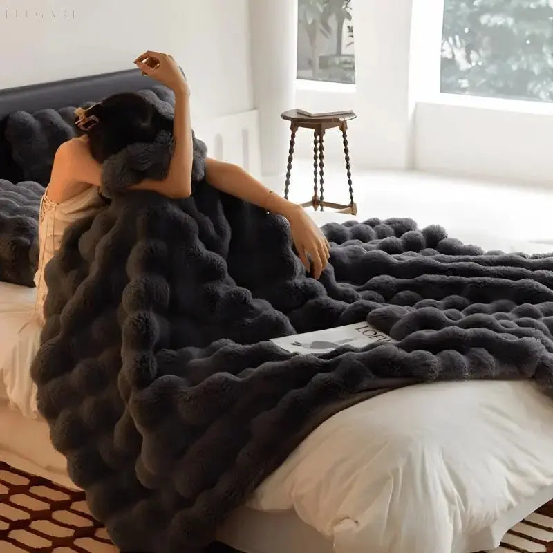 Avelena | Wärmende Decke – warme Decke für den Winter – Sofa
