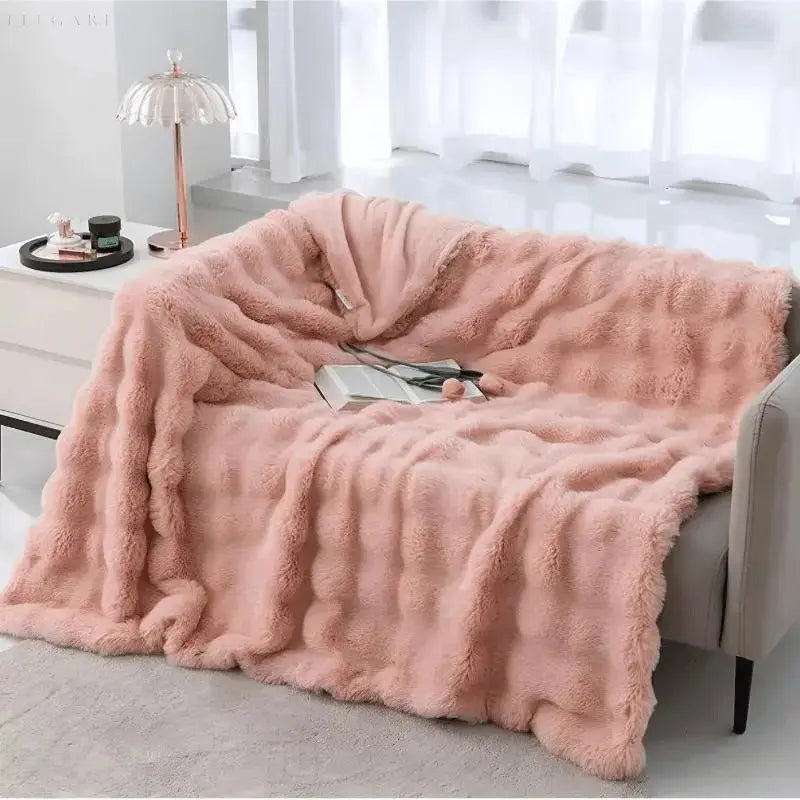 Avelena | Wärmende Decke – warme Decke für den Winter – Sofa