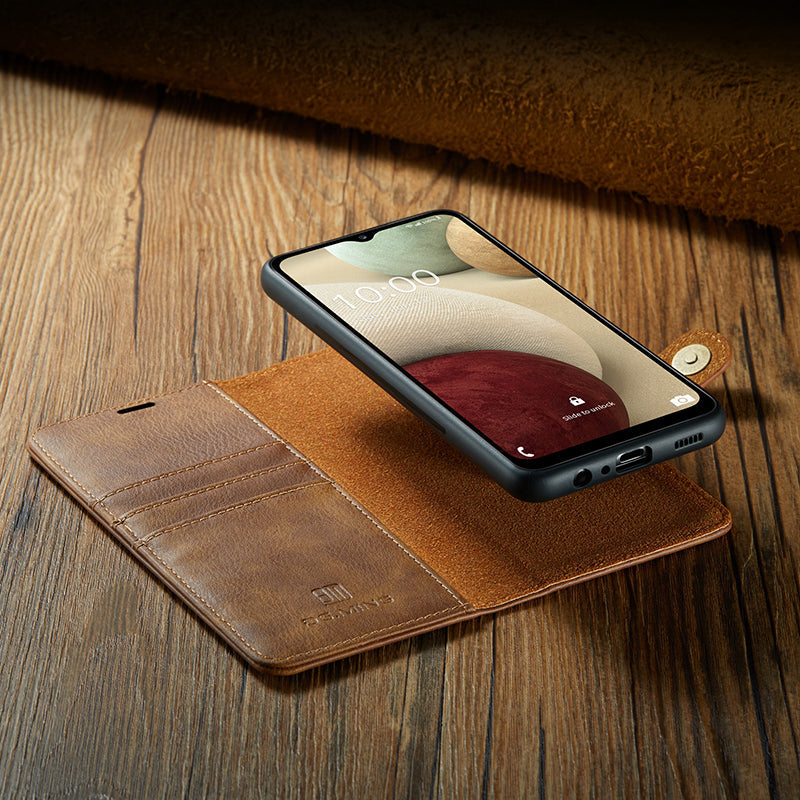 Avelena | 2 in 1 abnehmbare Flip-Ledertasche für Samsung Galaxy