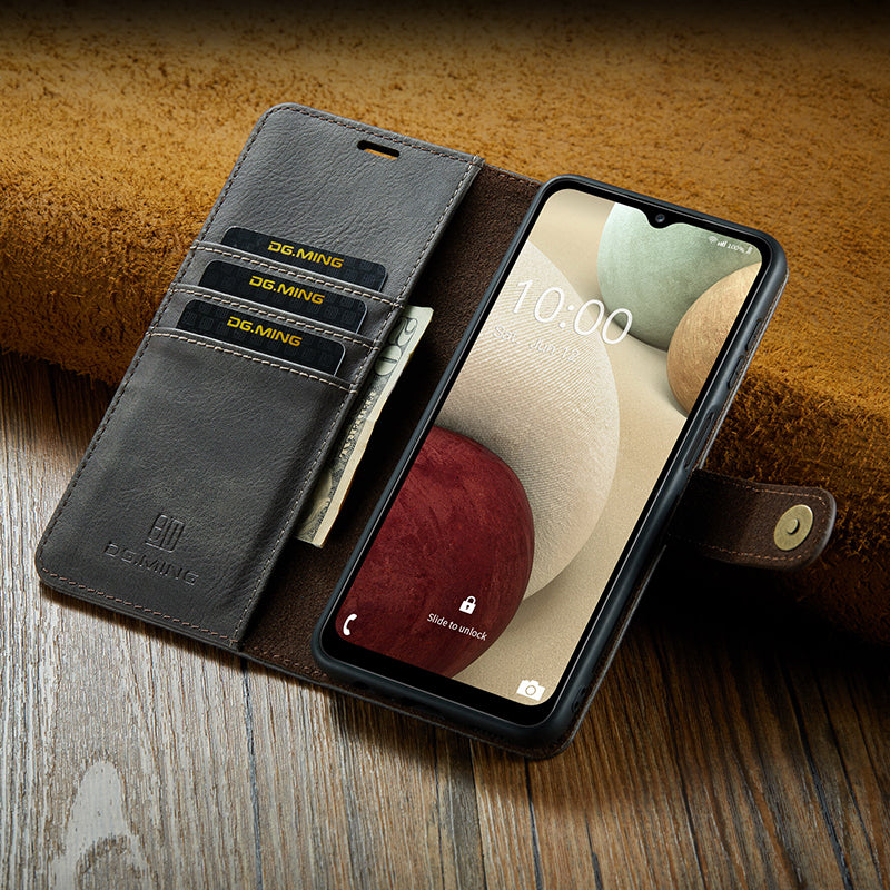 Avelena | 2 in 1 abnehmbare Flip-Ledertasche für Samsung Galaxy