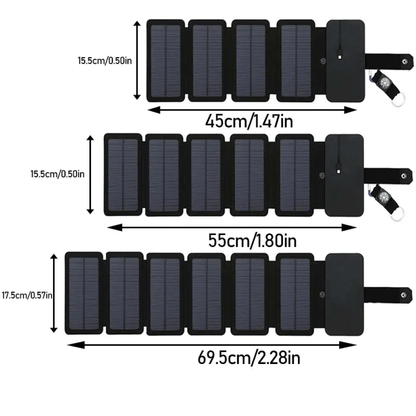 Avelena | Top-Bewertetes Solar-Power-Ladegerät Tragbare Akku-Bank-Ladegerät für mobile Handys Backup