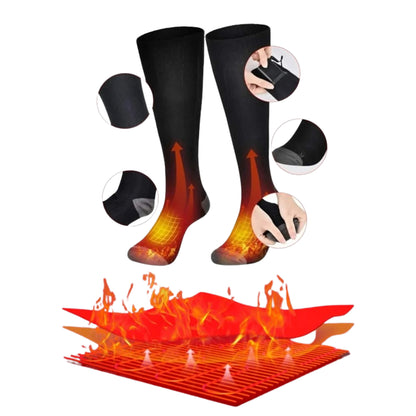 Avelena | Beheizte elektrische wiederaufladbare batteriebetriebene warme Socken für Männer und Frauen zum Skifahren