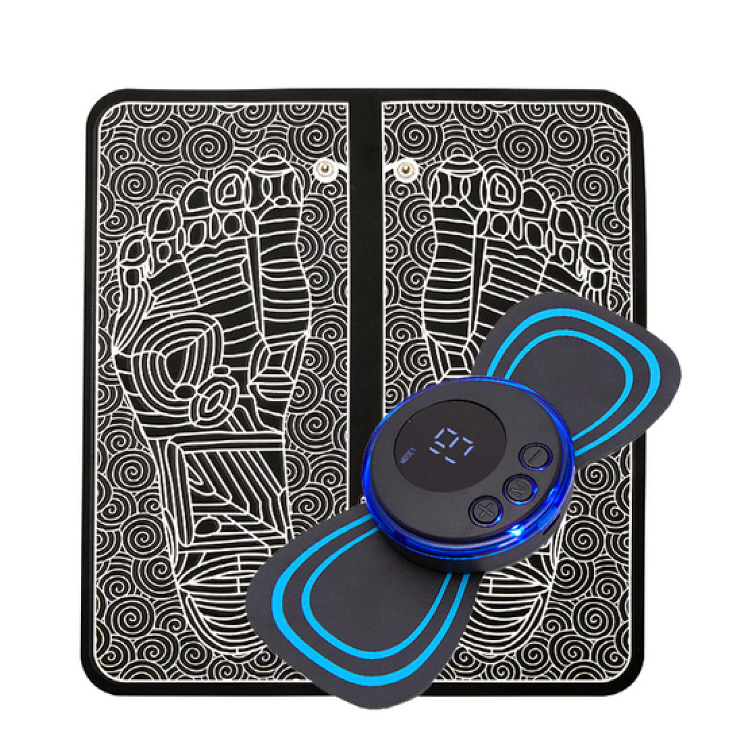 Avelena | Bester Fuß Nacken Beine EMS Reflexzonenmassagegerät für Kreislaufbooster