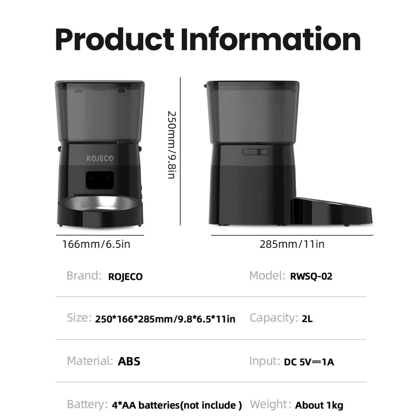 Avelena | Automatischer Hundefutterspender mit Zeitschaltuhr
